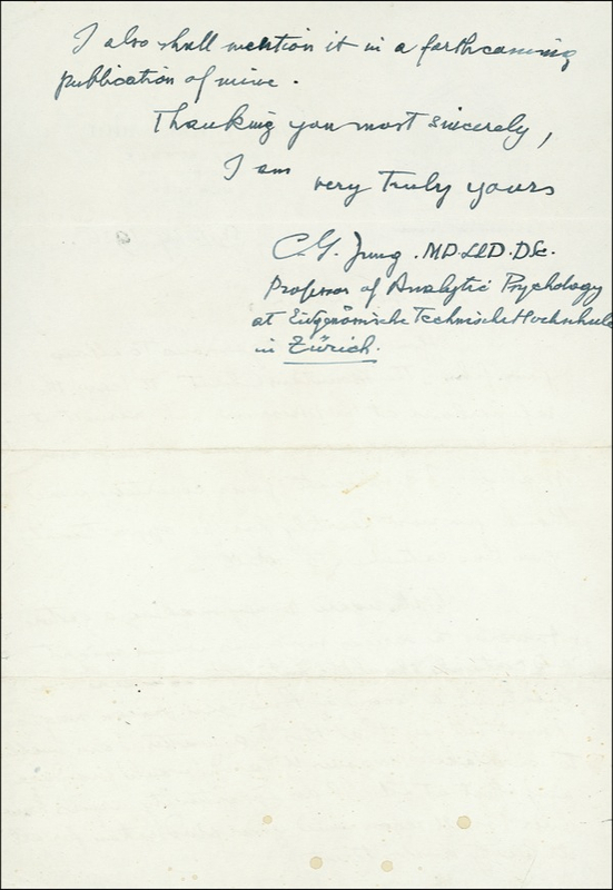 Lot 265 Carl Jung