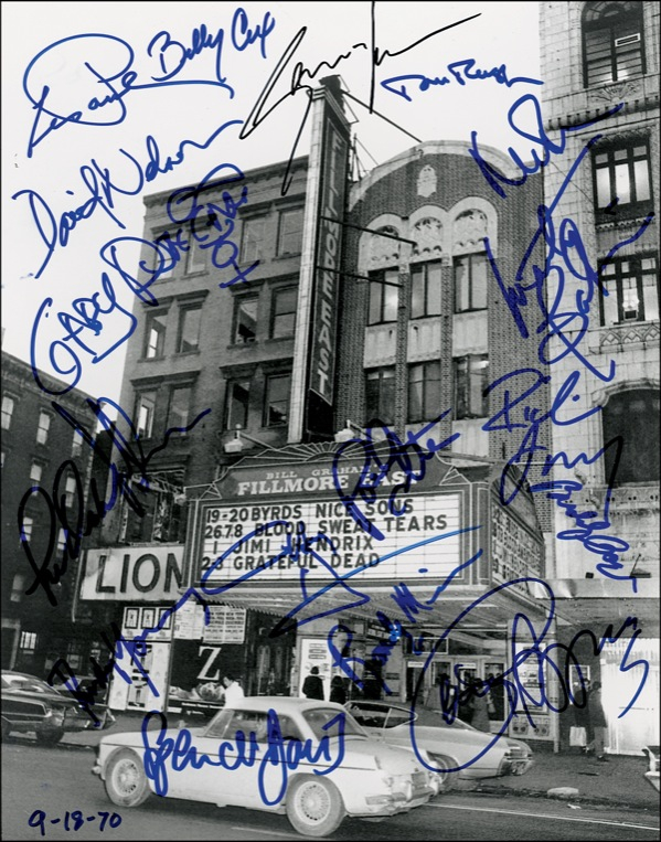 Lot 749 Fillmore East