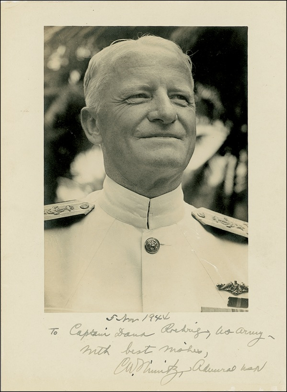 Lot 406 Chester W. Nimitz