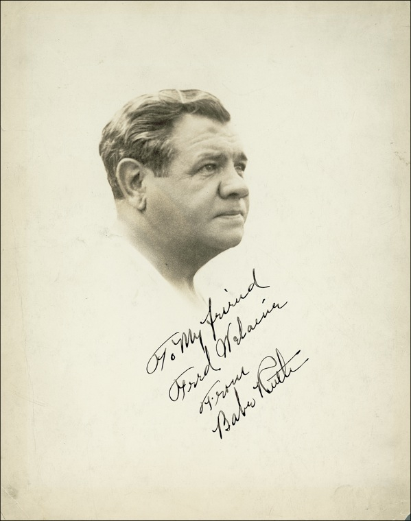 Lot 1554 Babe Ruth
