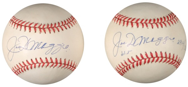 Lot 1395 Joe DiMaggio
