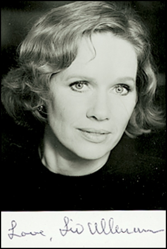 Lot 969 Ingmar Bergman and Liv Ullmann