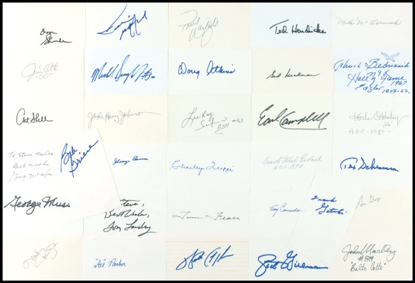Lot 1411 Football Greats