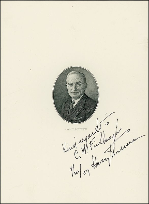 Lot 150 Harry S. Truman