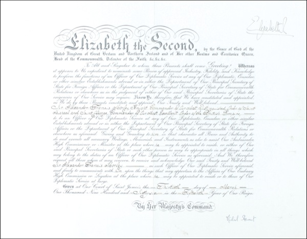 Lot 213 Elizabeth II