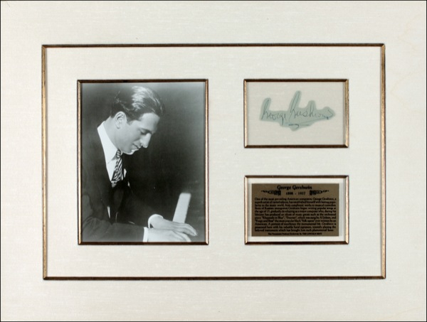 Lot 757 George Gershwin