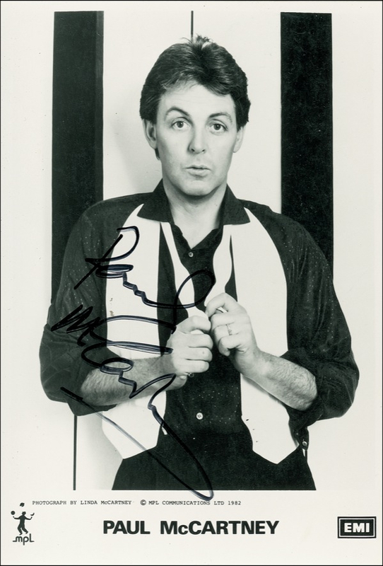 Lot 691 Beatles: McCartney, Paul