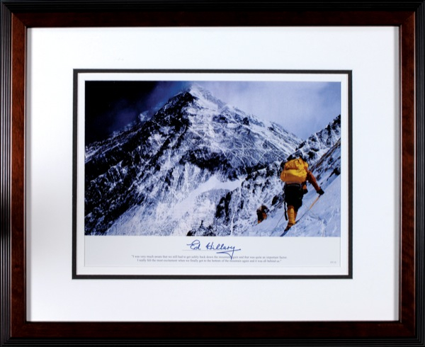 Lot 252 Edmund Hillary