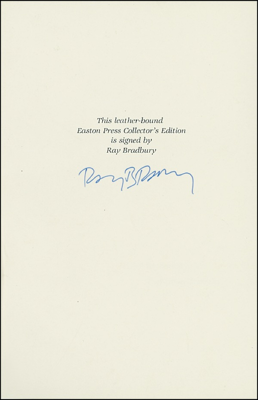 Lot 488 Ray Bradbury