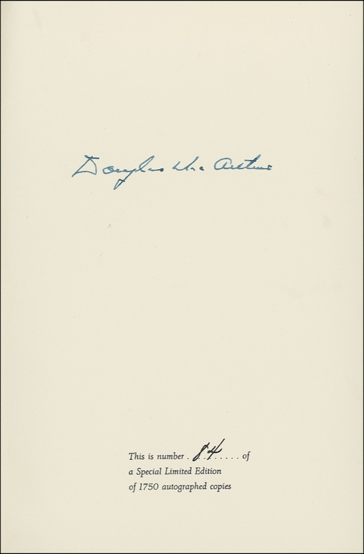 Lot 399 Douglas MacArthur