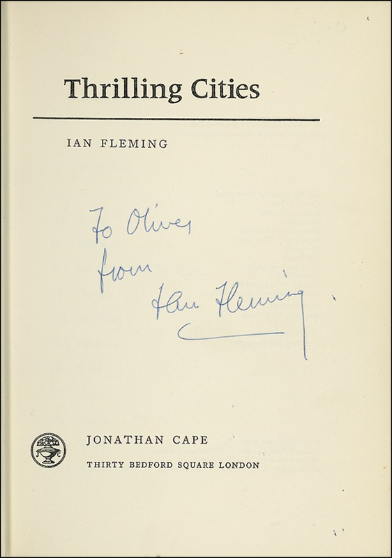 Lot 513 Ian Fleming