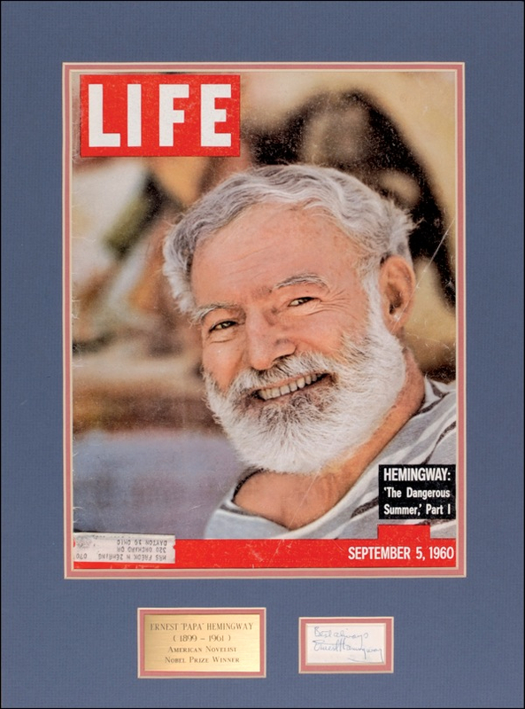 Lot 526 Ernest Hemingway