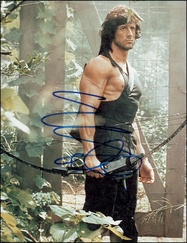 Lot 1237 Sylvester Stallone