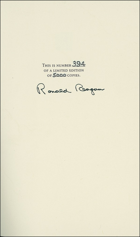 Lot 120 Ronald Reagan