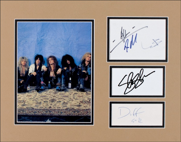 Lot 762 Guns n’ Roses