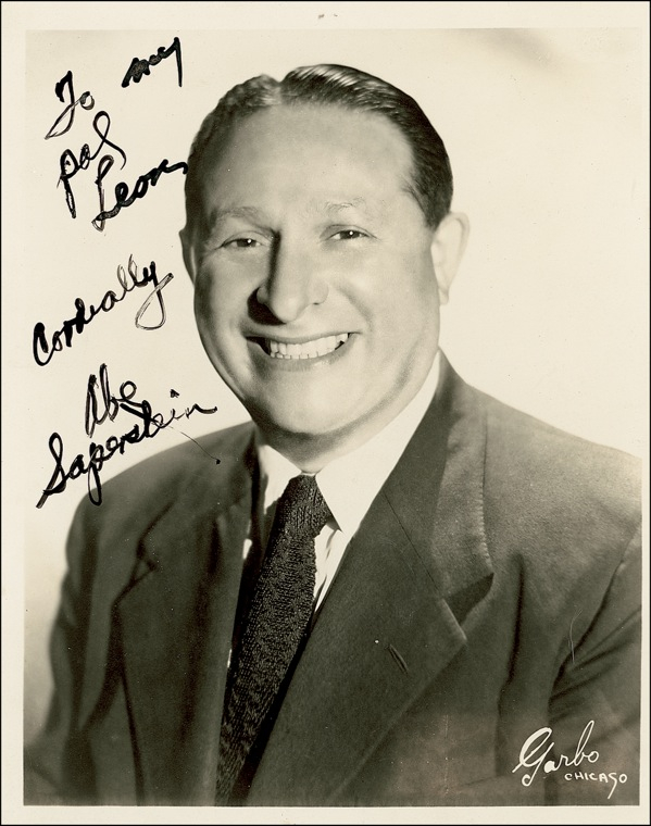 Lot 1562 Abe Saperstein