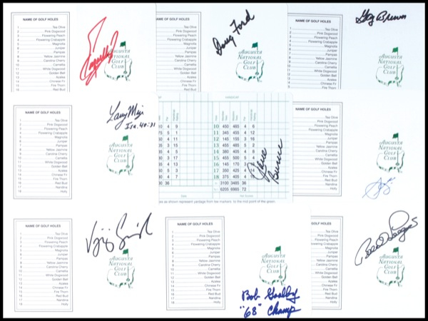 Lot 1429 Golf: Masters Champions