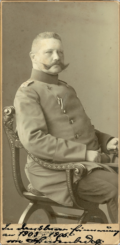Lot 384 Paul von Hindenburg