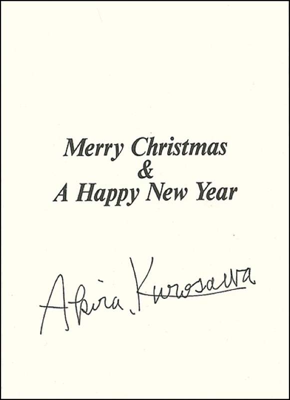 Lot 1124 Akira Kurosawa