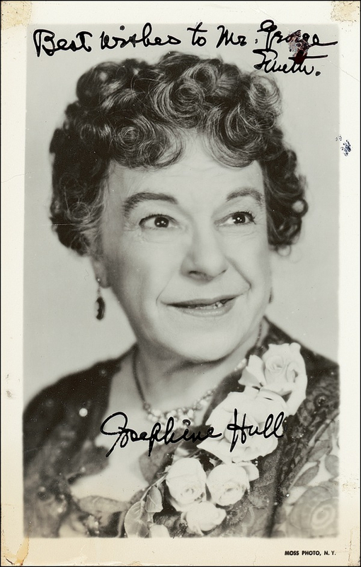 Lot 1106 Josephine Hull