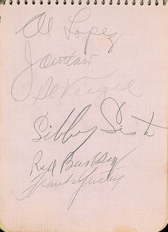 Lot 1328 Baseball Autograph Album