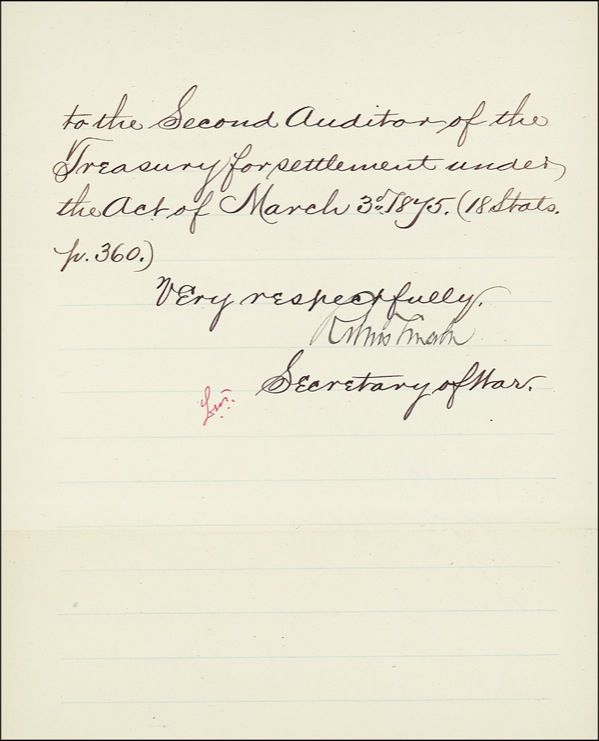 Lot 275 Robert Todd Lincoln