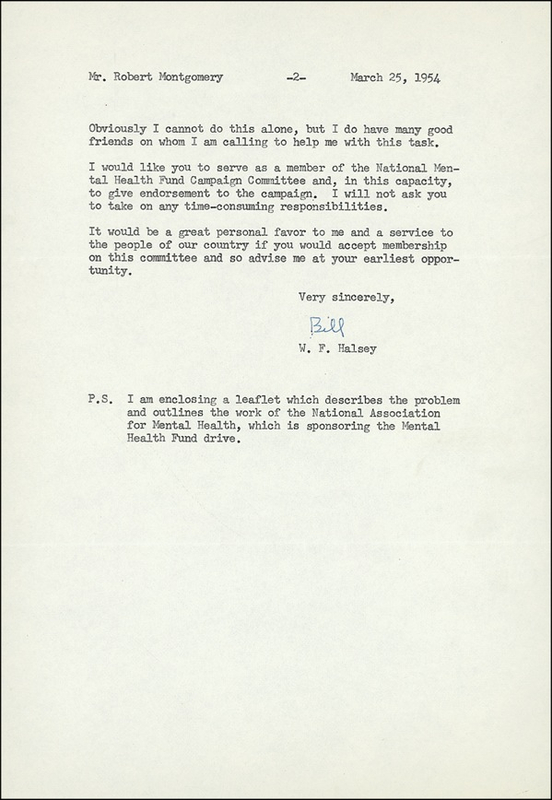 Lot 378 William F. Halsey