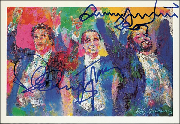 Lot 898 Three Tenors