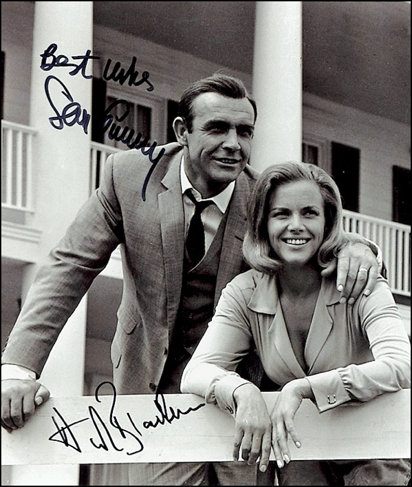 Lot 1107 James Bond: Connery and Blackman