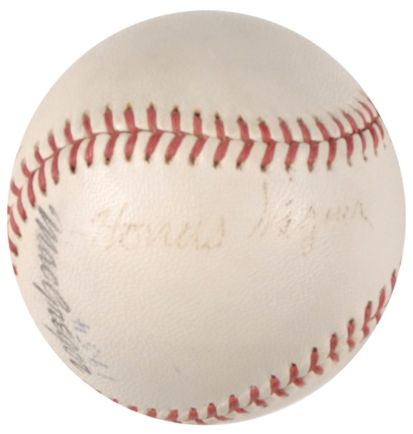 Lot 1592 Honus Wagner