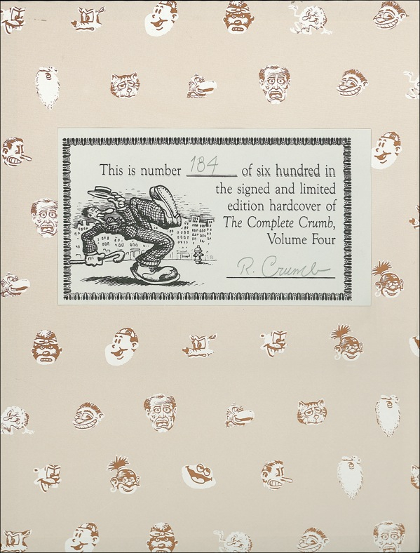 Lot 609 Robert Crumb