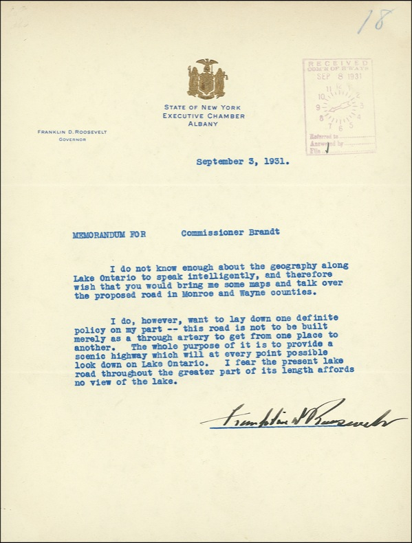 Lot 130 Franklin D. Roosevelt