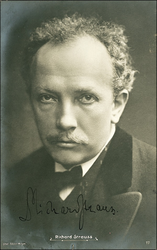 Lot 888 Richard Strauss