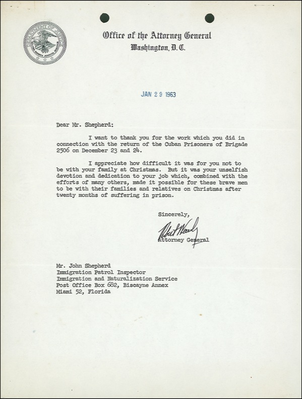 Lot 270 Robert F. Kennedy