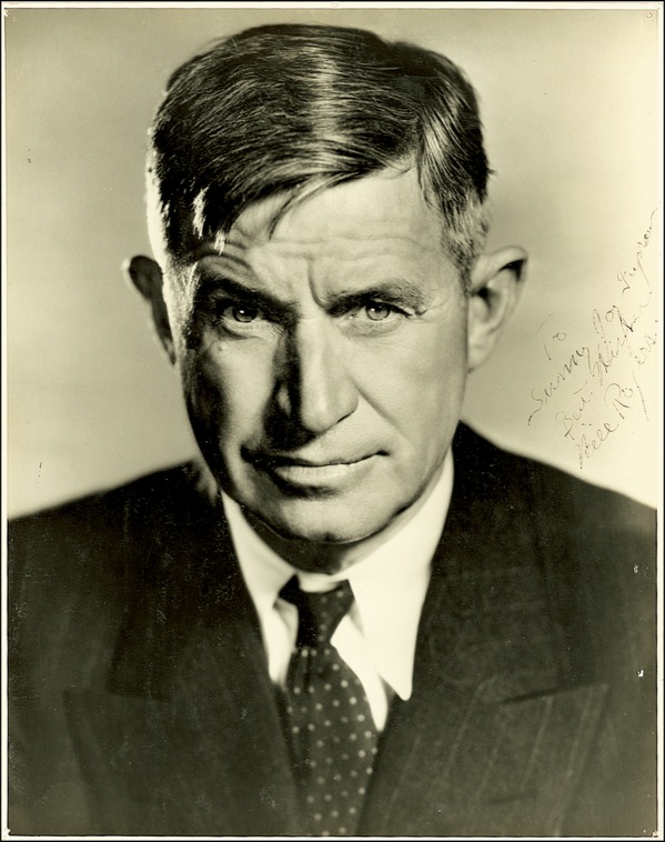 Lot 1216 Will Rogers