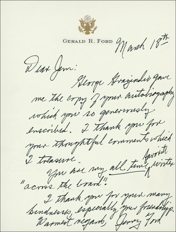 Lot 57 Gerald Ford
