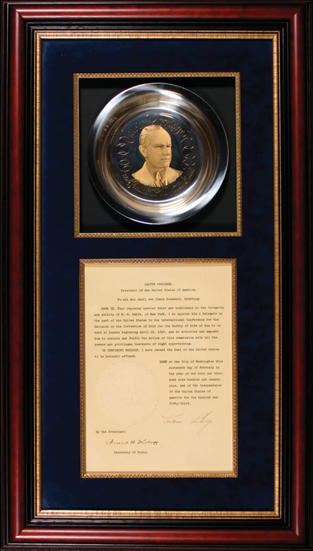 Lot 30 Calvin Coolidge
