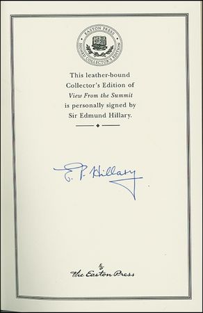 Lot #248 Edmund Hillary - Image 1