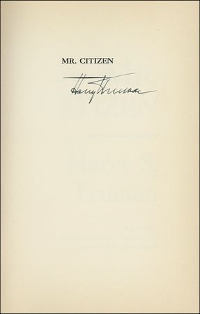 Lot #148 Harry S. Truman - Image 1