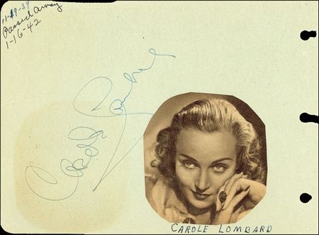 Lot #1057 Clark Gable and Carole Lombard - Image 1