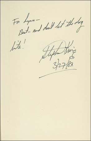 Lot #534 Stephen King - Image 1