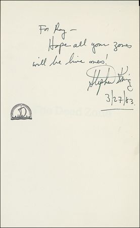 Lot #535 Stephen King - Image 1