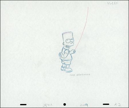Lot #629 Matt Groening - Image 1