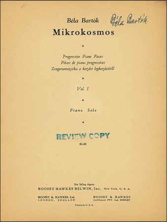 Lot #671 Béla Bartók - Image 1