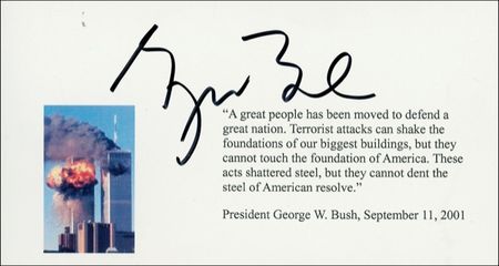 Lot #11 George W. Bush