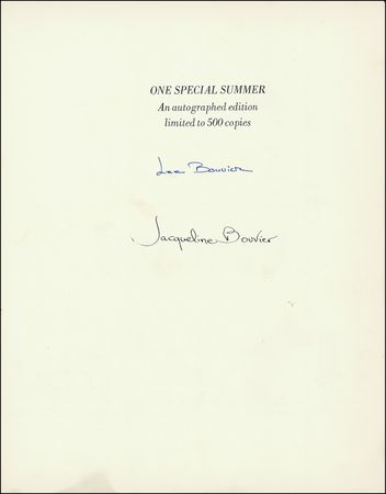 Lot #87 Jacqueline Kennedy and Lee Bouvier - Image 1