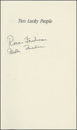 Lot #228 Milton Friedman - Image 1