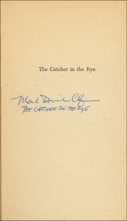 Lot #166 Beatles: Chapman, Mark David - Image 1