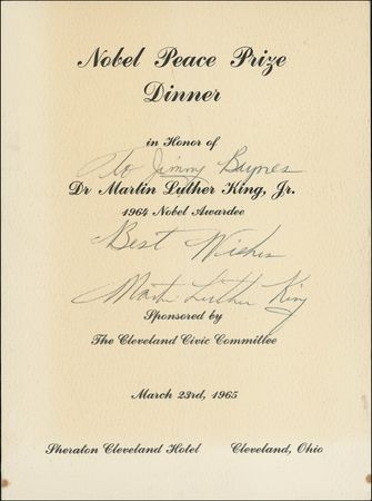 Lot #269 Martin Luther King, Jr - Image 1