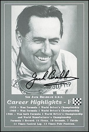Lot #1415 Formula One: Brabham, Jack - Image 2